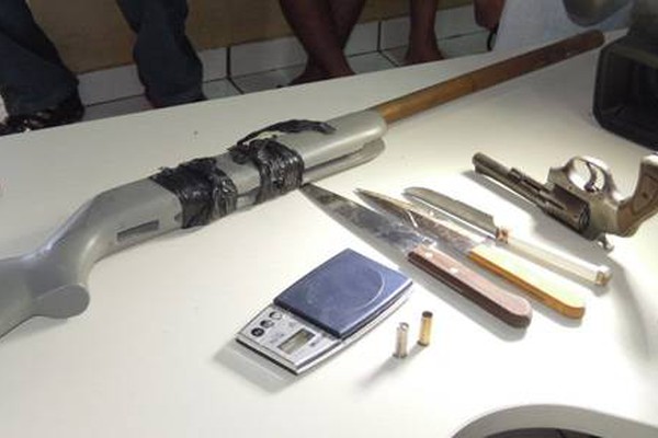 Tráfico, porte de arma e associação para o tráfico levam 7 para a cadeia