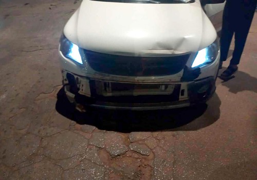 Motorista avança parada e provoca acidente com quatro veículos no bairro Lagoa Grande