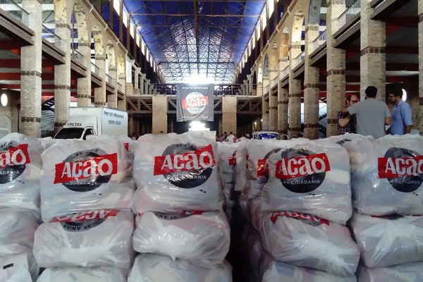 Alimentos da agricultura familiar abastecem a cesta do Natal sem Fome