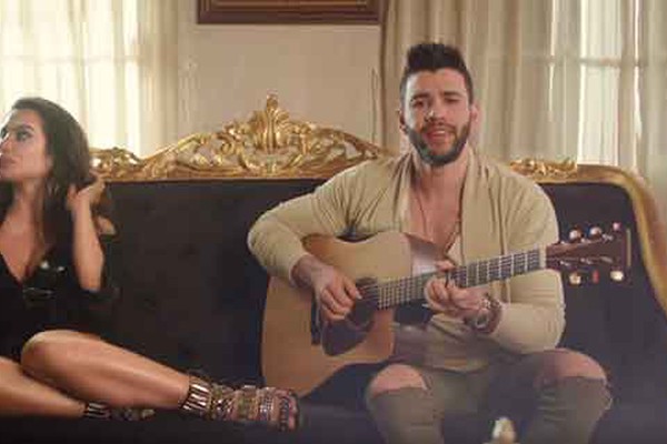 Gusttavo Lima lança clipe de nova canção ao lado de atriz e cantor de Hip Hop; veja
