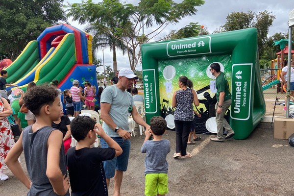 Unimed de Patos de Minas fará grande festa na Orla da Lagoa para celebrar o Dia das Crianças