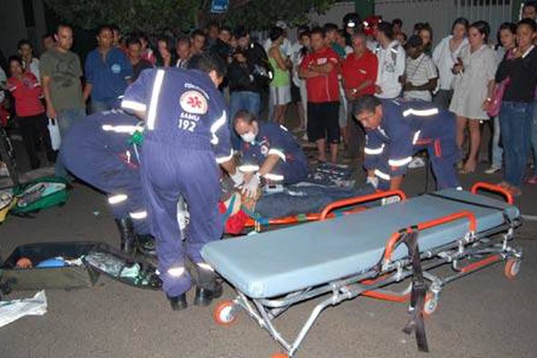 Motociclista morre em grave acidente no centro de Patos de Minas