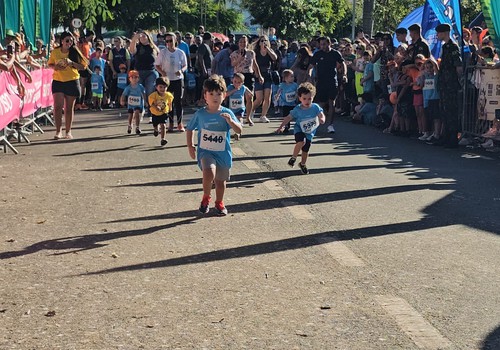 Com mais de 450 crianças inscritas, Corrida do Pipoca movimenta a Orla da Lagoa Grande