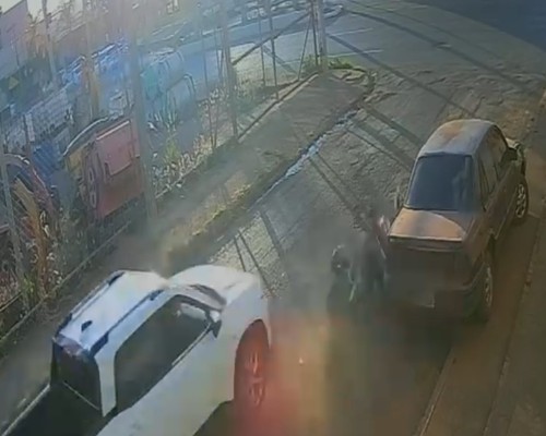 Motociclista fica gravemente ferido em acidente com indícios de colisão proposital em Carmo do Paranaíba