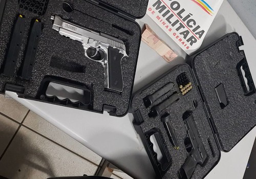 Homem é preso com duas pistolas após fazer ameaças em Boate no Bairro Jardim Paulistano