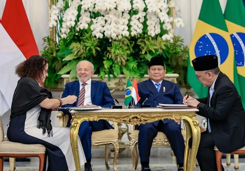 Brasil e Indonésia assinam comunicado e citam potencial de parcerias