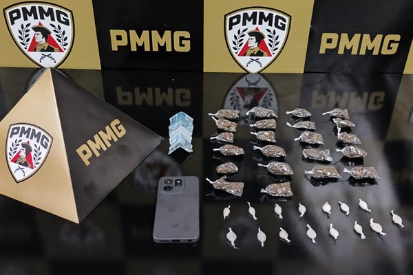 Homem é preso por extorsão e tráfico após ameaçar família de usuário em Rio Paranaíba